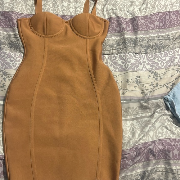 Brown Maxi Dress - Picture 1 of 2